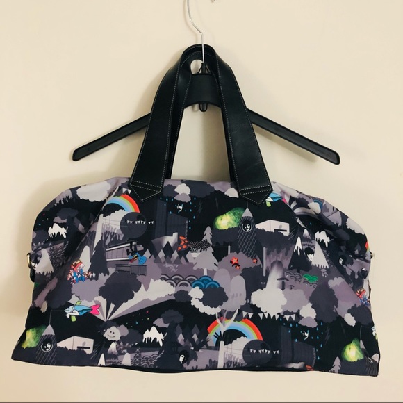 The Beatles | Rainbow Wood Holdall Bag Limited Ed. - Picture 2 of 9